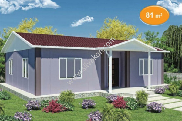 81m² Tek Katlı Prefbrik Konut  01