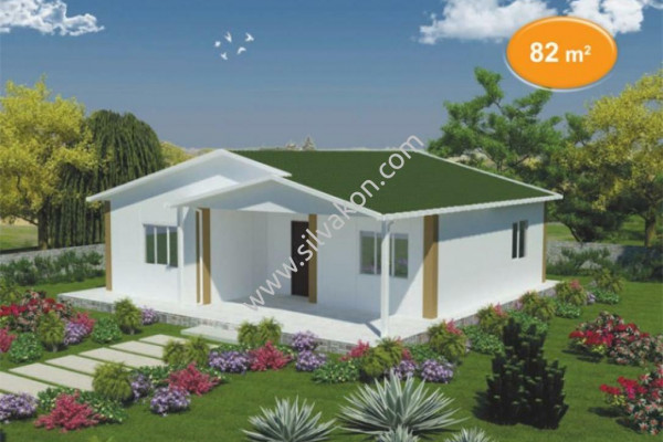 82 m² Tek Katlı Prefbrik Konut  01