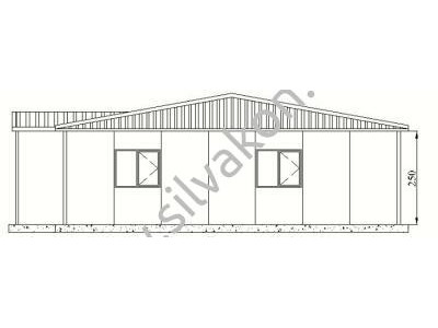 150 m2 Prefabrik Ofisler