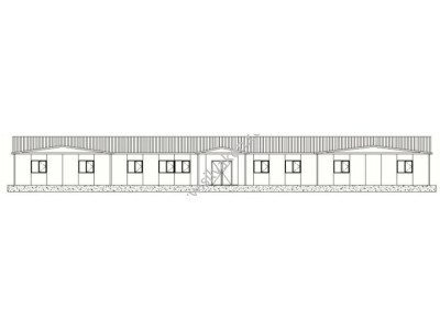 384 m2 Prefabrik Ofis
