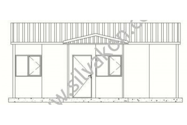 42 m2 Prefabrik Ofis 01