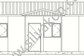 42 m2 Prefabrik Ofis