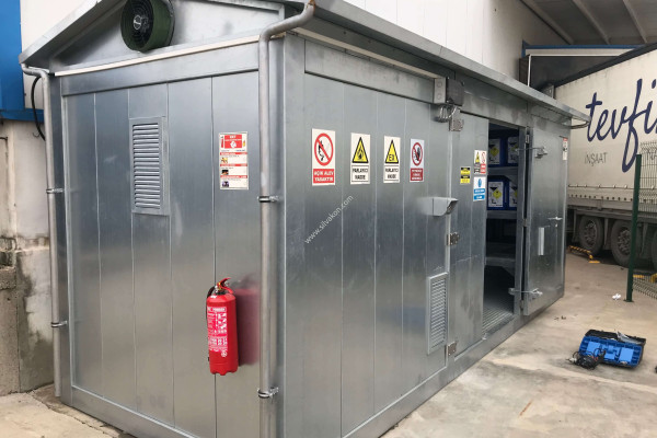 Atık ve Tehlikeli Kimysal Madde Depo Konteynerleri 
