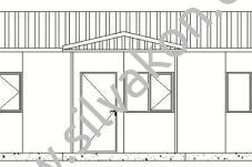 81 m2 Prefabrik Ofisler