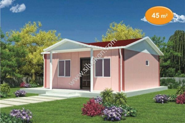 45 m² Tek Katlı Prefabrik Konut