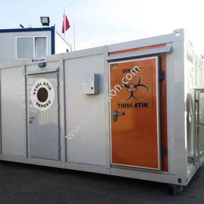 tıbbi atık konteynerleri